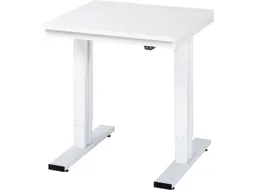 Werkbank elektrisch hoogte verstelbaar 720-1120x750x800mm wit RAL7035