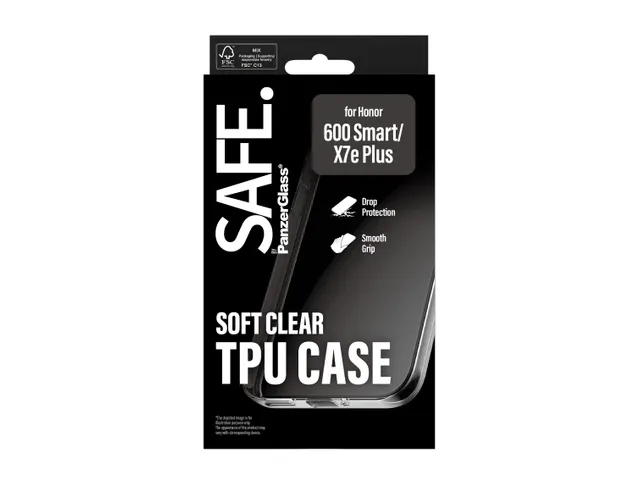 PanzerGlass SAFE. by TPU Case Transparent Honor 600 Smart | X7e Plu