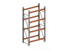 Rayonnage grande largeur départ HxlxP 2700x1470x800mm 4niveaux sans p