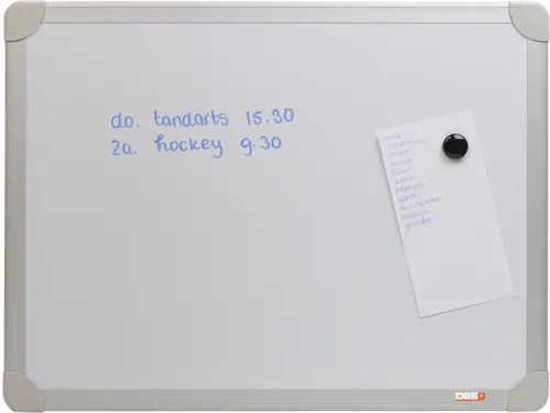 Whiteboard Desq 45x60cm in kunststof draagtas