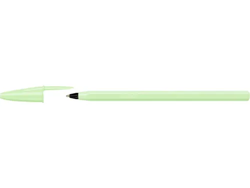 balpen Cristal Medium pastel doos van 20 stuks assorti