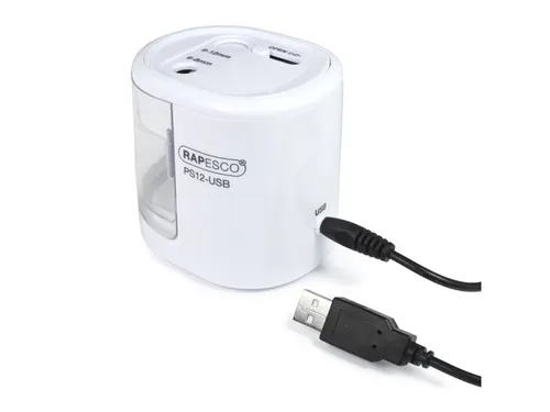 automatische puntenslijper PS12 met USB wit