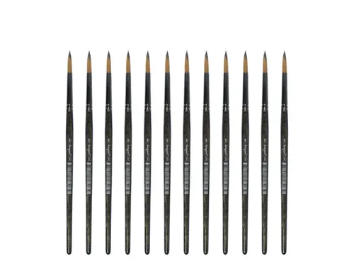 Penseel Kangaro Serie 340 rond Nr. 9 synthetisch doos 12 stuks