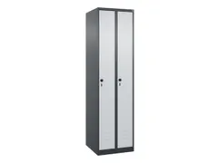 locker,HxBxD 1850x500x500mm,2vak,vak B 250mm,draaigrendel