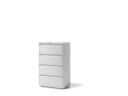 hangmappenkast,HxBxD 1300x800x470mm,4hangmappenframes,romp verkeerswit