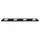 parkeerplaatsbegrenzing,B 1800mm,recyclebaar rubber,zwart/wit