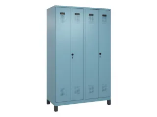 locker voor scheiding van kleding,HxBxD 1950x1200x500mm,4vak - 2