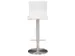 tabouret de bar,assise H 550-815mm,assise blanc,de repose-pieds