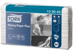 Tork 130043 Poetspapier Advanced 420 Wit Gevouwen 2-Laags