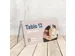 Kaarthouder Europel V-standaard A6 21 x 10cm acryl