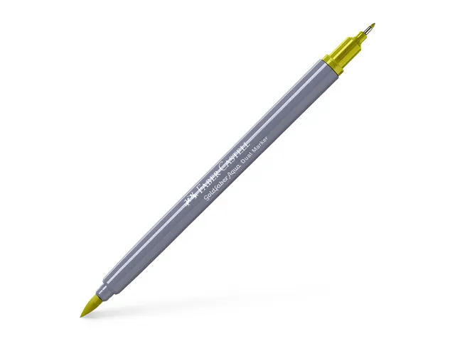 Duo aquarelmarker Goldfaber 370 geelachtig mei groen
