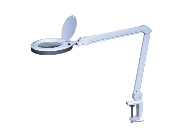 LED Loeplamp Met Vergrootglas 8 Dioptrie 8W 60 LED's wit