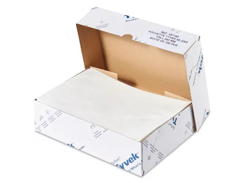 Akte Envelop H-Bodem Tyvek 229x324x38mm Wit zelfklevend 100 Stuks