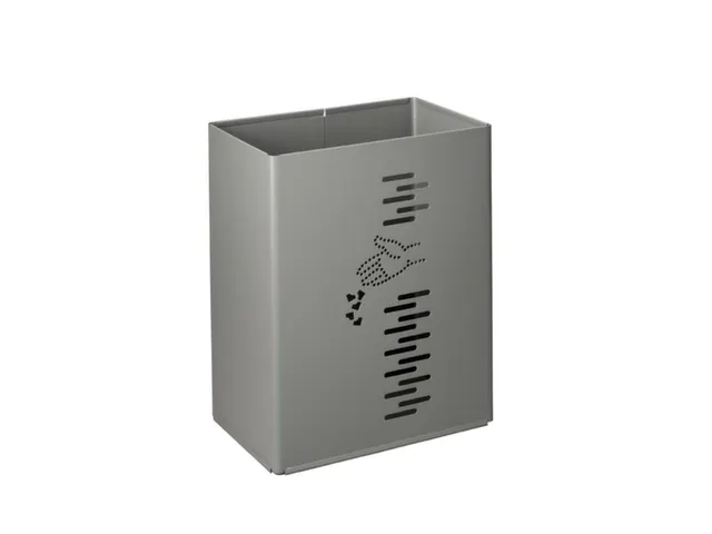 prullenmand,24l,HxBxD 400x300x197mm,paalmontage