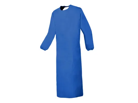 Sioen Boulogne 8133 schort, korenblauw, maat 2XL, per stuk