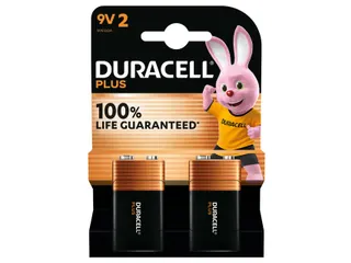 Batterij Duracell Plus 2x 9Volt - 1