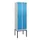 locker,HxBxD 2120x600x500mm,2vak,vak B 300mm,draaigrendel