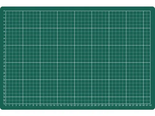 Snijmat A3 450X300mm groen