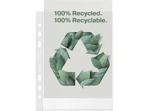 geperforeerde showtas 100% gerecycleerd A5 100 stuks