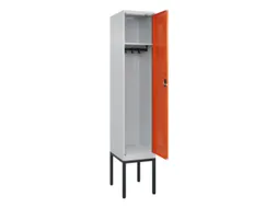 locker,HxBxD 2120x400x500mm,1vak,vak B 400mm,cil.-slot,voetonderstel