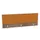 opzetpaneel,v. bureau,aanbouw achter,B 1600mm,NT-cherry,BN3005-geel