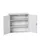wandkast 1000x1050x350mm 2xStalen bodem sokkel Ral 7035 front Ral 7035