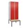 Z-garderobekast,HxBxD 2120x800x815mm,4vak,vak B 400mm,cil.-slot