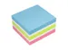 Bloc-mémos 75x75mm assorti bloc de 400 feuillets