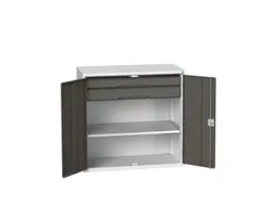 universele kast,HxBxD 1000x1050x550mm,1xStalen bodem,2lade(n)