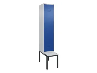 locker met bank,HxBxD 2120x400x815mm,1vak,vak B 400mm,cil.-slot - 1
