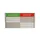 Menoor In-Uit bord 6 namen Aluminium Aanwezig/Afwezig Groen/rood