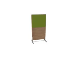 scheidingswand,HxB 1545x800mm,NT-cherry,BN7048-groen