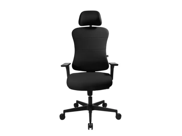 Topstar Bureaustoel Art Comfort met hoofdsteun Zwart