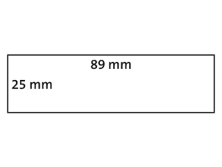 Etiket Dymo LabelWriter industrieel 25x89mm 2 rollen á 350 stuks wit - 3