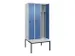 locker voor scheiding van kleding,HxBxD 2120x900x815mm,3vak