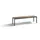 omkleedbank,HxLxD 438x1500x353mm,HPL eiken-sereno,frame staal RAL7021