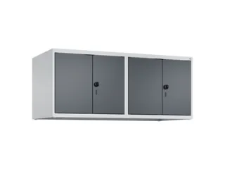 opzetkast,v. locker voor scheiding van kleding,4vak.,vak B 300mm - 2