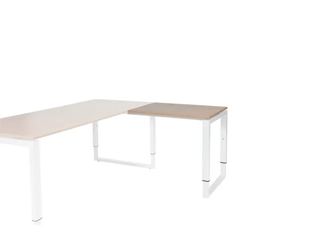 Domino Plus Aanbouw Hoogte Verstelbaar 800x600mm Robson Eiken 25mm Wit