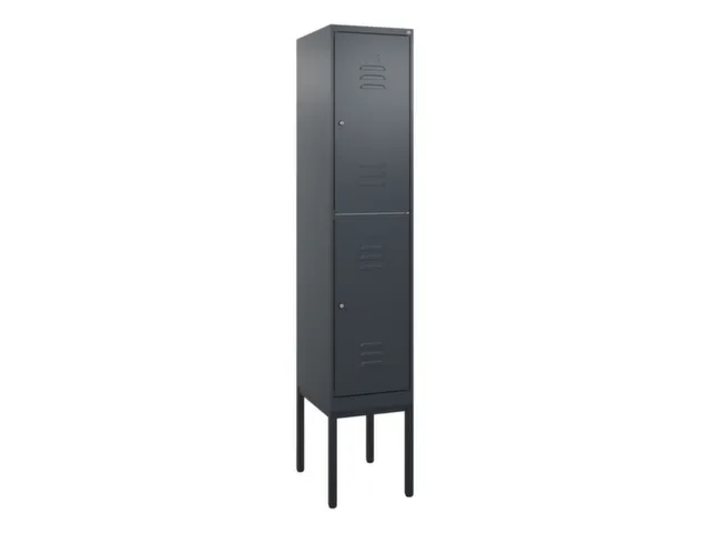 dubbeldekse locker,HxBxD 2120x400x500mm,1x2vak.,vak B 400mm