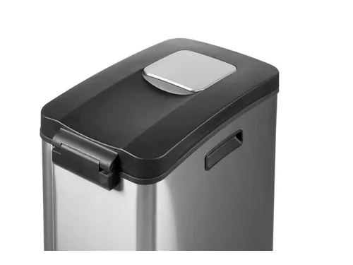 Afvalbak Rejoice EKO 30 liter met kunststof binnenbak RVS