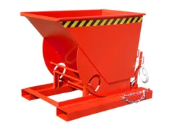 kiepbak,HxLxB 1070x1420x1008mm,0,5m³,draagverm. 1000kg,RAL3000