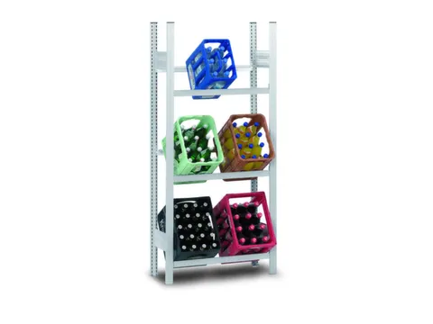 krattenstelling grondveld HxBxD 1750x1060x335mm Lichtgrijs