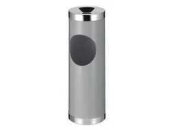 Robuuste as-papierbak 30 Liter Aluminiumgrijs