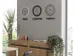 De Alba HORNEW wandklok met stille werking 30cm. wit