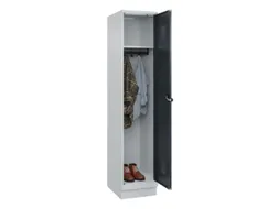 locker,HxBxD 1950x400x500mm,1vak,vak B 400mm,draaigrendel,sokkel
