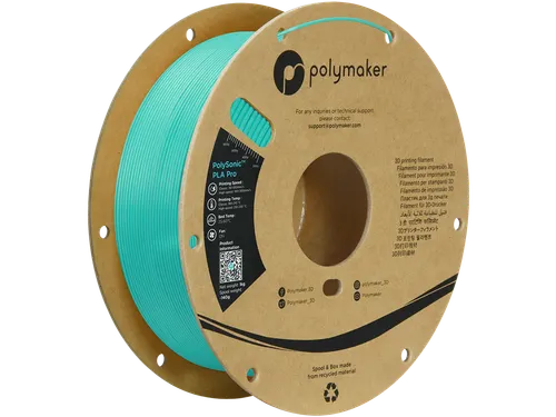 Polysonic PLA PRO HS TOUGH 1,75mm teal groen blauw 1kg