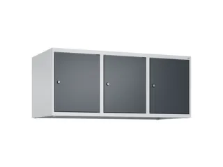 opzetkast,v. locker,3vak.,vak B 400mm,HxBxD 500x1200x500mm - 2