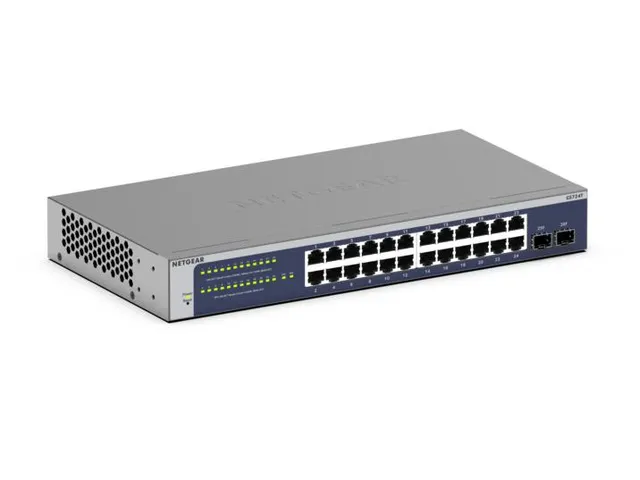 NETGEAR GS724T, Managed, L2+/L3, Gigabit Ethernet (10/100/1000), Full