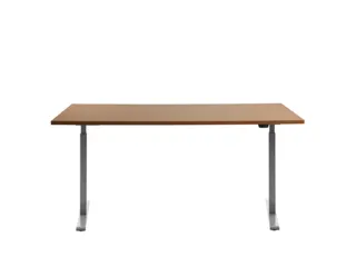Elektrisch ihv bureau,HxBxD 700-1200x1600x800mm,blad beuken - 1