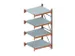Rayonnage Grande Largeur élément Suivant Hxlxp 2700x1385x1100mm 4pla